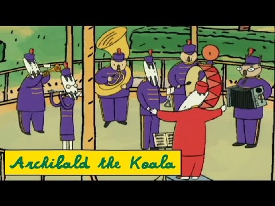 Archibald le Koala - La fanfare S01E10 HD
