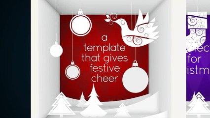 Twelve Days of Christmas Openers Holidays After Effects Templates