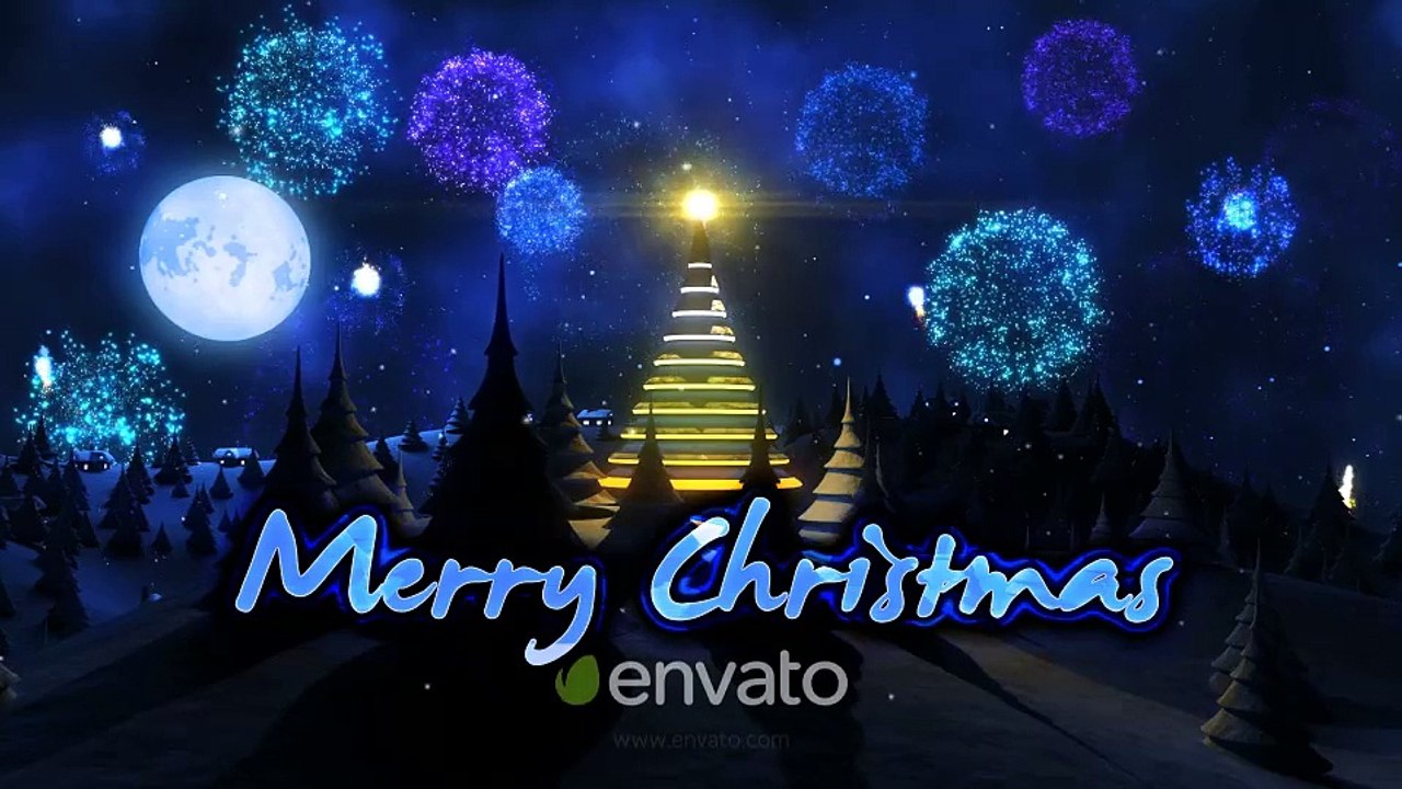 Christmas New Year 2 Openers Holidays After Effects Project Files