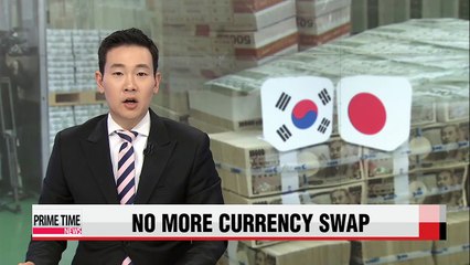 Korea, Japan have no plans to renew 14-year currency swap deal
