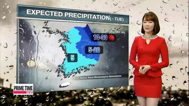 Nationwide snow, showers in store Tuesday