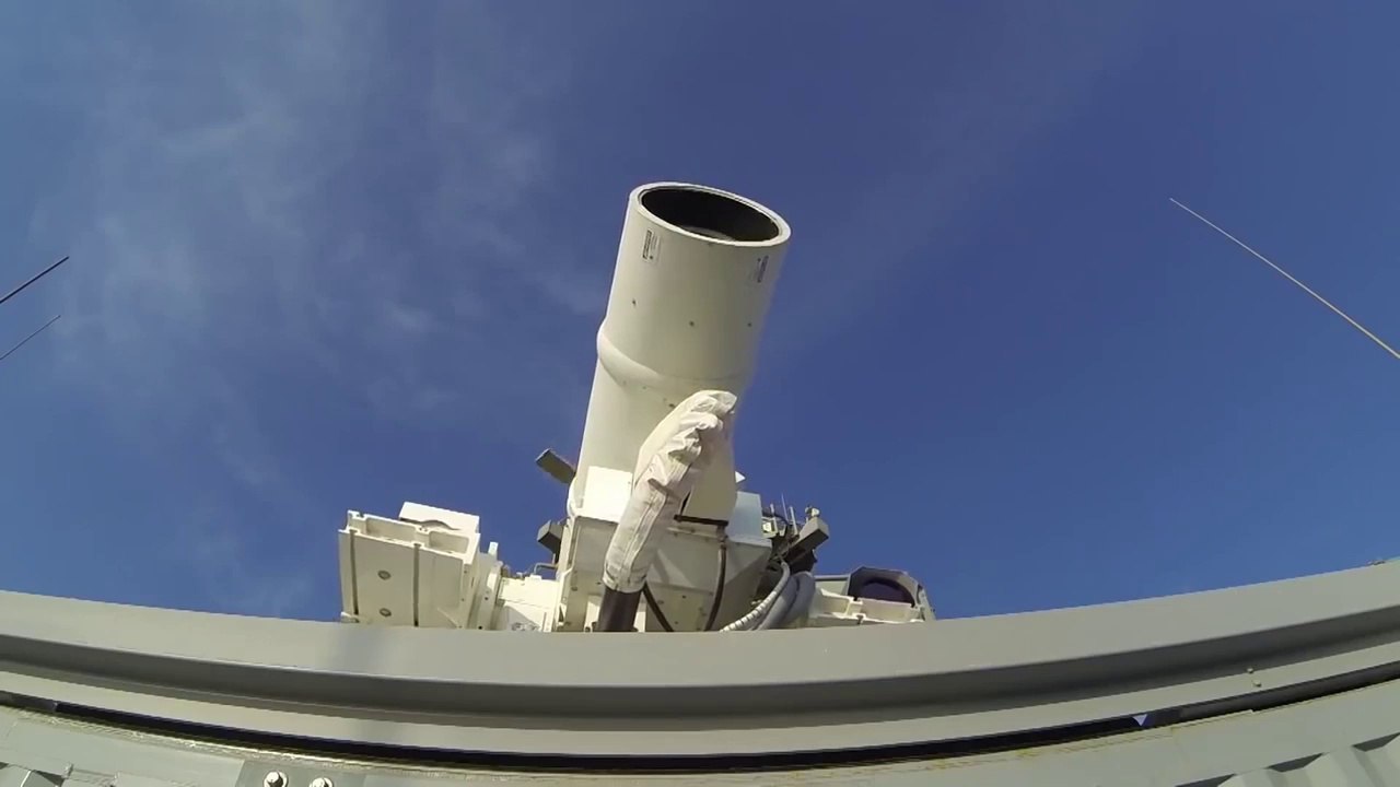 Future Weapons - Operational  Laser Cannon Against Rocket Drone and Missille - LaWS