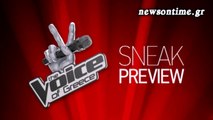 newsontime.gr - Sneak Preview - THE VOICE - BLIND AUDITIONS