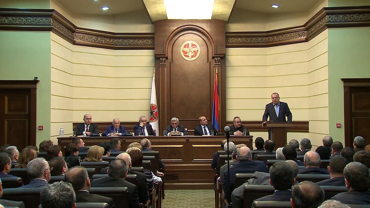 Գեներալ Մանվելի ելույթը ՀՀԿ նիստում