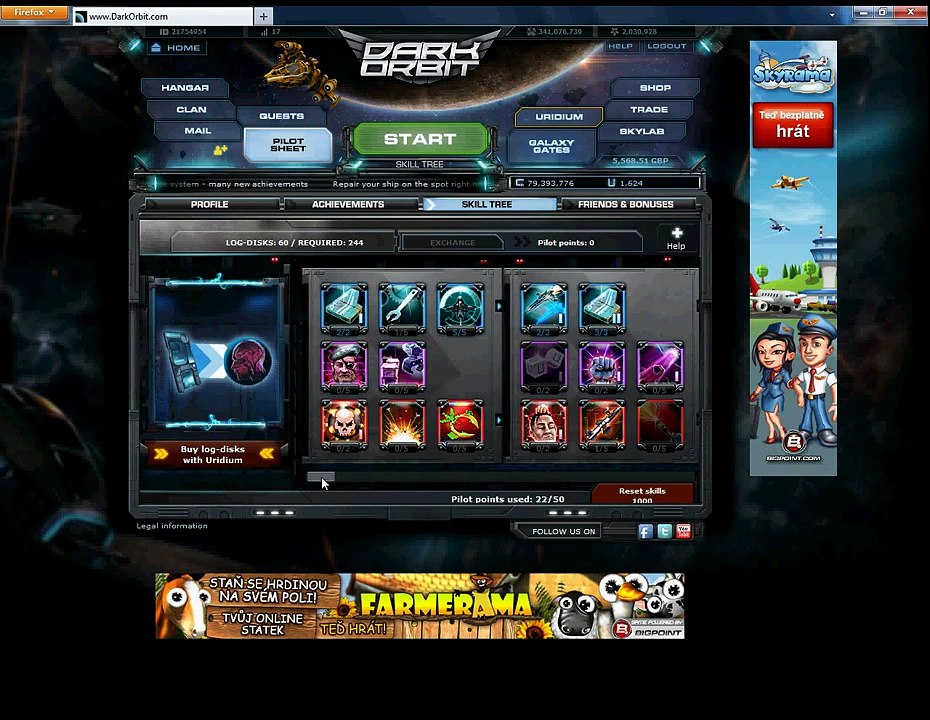 Buy Sell Accounts - Dark Orbit account for sale - Elite