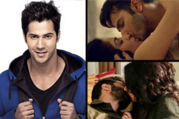 Has Varun created a new kissing record onscreen?