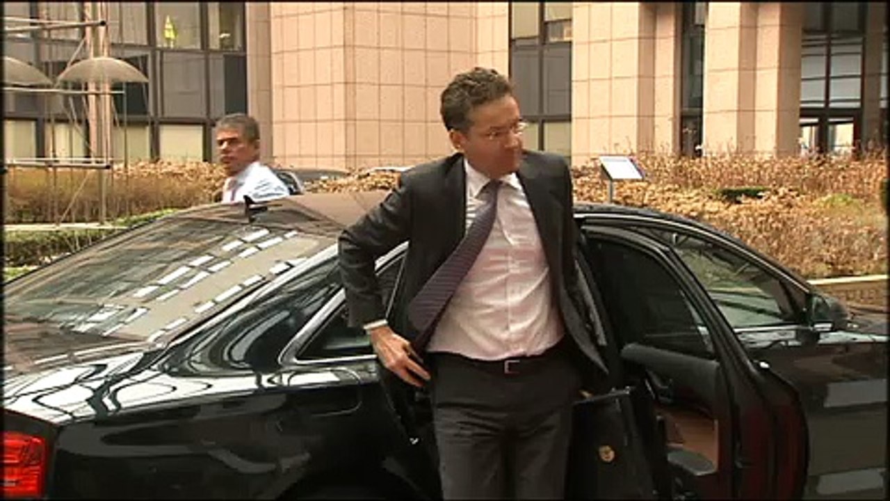 Άφιξη Ντάισελμπλουμ και Βαρουφάκη στο Eurogroup