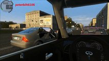 City Car Driving 1.4.0 Infiniti QX 56 Logitech G27 TrackIR Pro4