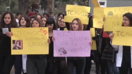 Özgecan'ın Öldürülmesini Protesto Ettiler - İzmir/edirne/