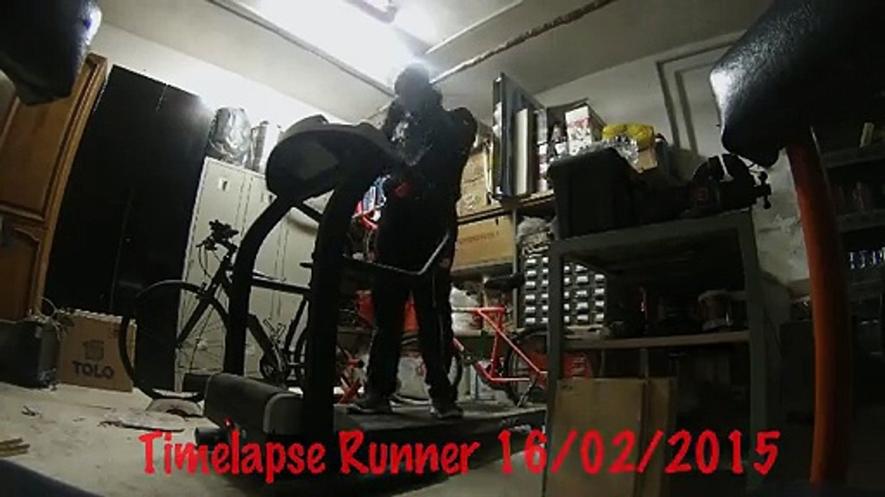 TimeLapse mentre corro sul Tappeto