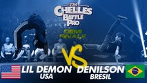Chelles Battle Pro 2014 / Denilson (Bresil) vs Lil Demon (USA)