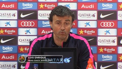 Luis Enrique: "Tenemos el mejor ataque posicional del mundo"