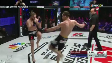 MMA : il fait un "hadouken" comme dans street fighter