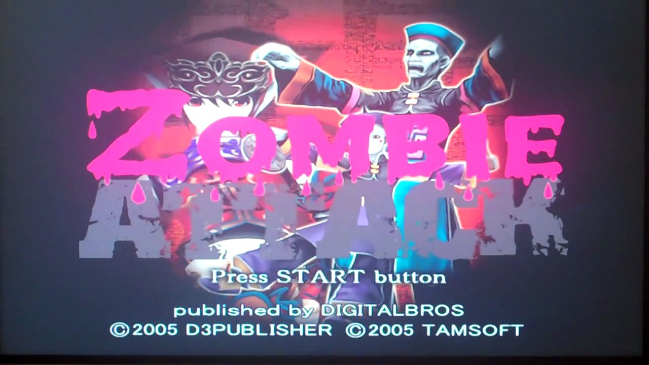 ZOMBIE ATTACK Simple 2000 Series Vol. 65- The Kyonshi Panic Gameplay for PLAYSTATION 2 PS2