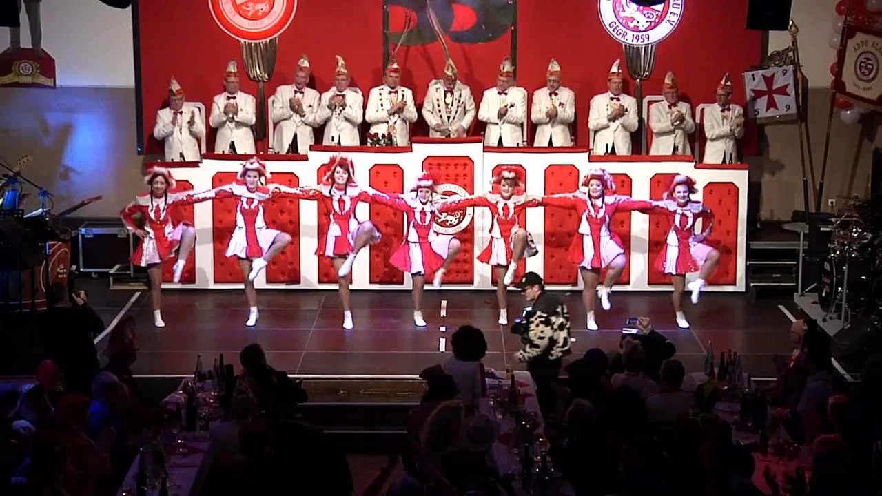 Funkentanz - Prunksitzung der KG Rot-Weiss Adenau 2015