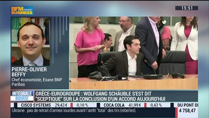 Grèce: Que faut-il attendre de la réunion de l'Eurogroupe ?: Pierre-Olivier Beffy - 16/02