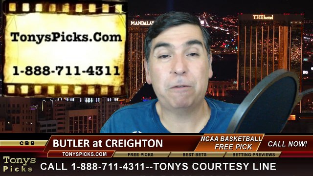 Creighton Blue Jays vs. Butler Bulldogs Free Pick Prediction NCAA College Basketball Odds Preview 2-16-2015