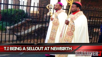 T.I Making Church Congregation Throw Up Illuminati 666 Mark of the Beast Sign (Redsilverj)