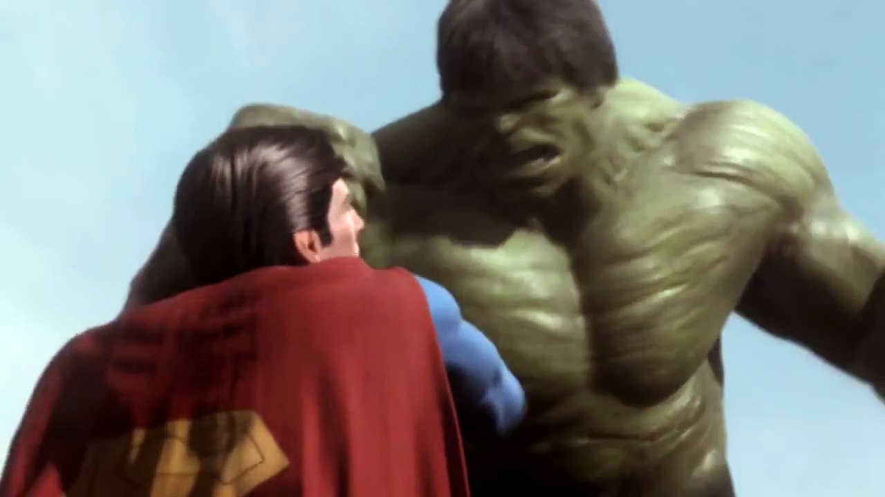 Superman vs Hulk - A Batalha - A Luta - O Confronto - Parte 1 - Parte 2 - Parte 3 Completo Full HD 1080p
