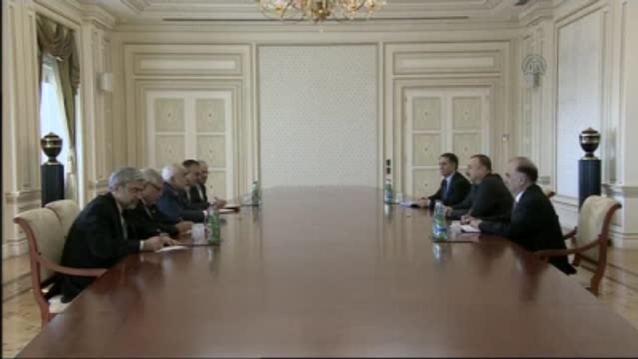 Zarif, Aliyev ve Mehmedyarov ile Görüştü