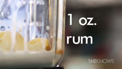 How to Make a Crunchy Caramel Apple Boozy Milkshake