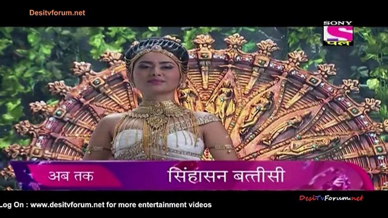 Singhasan Battisi 16th February 2015 Video Watch Online Pt1