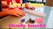 Lara's Looms - How to make (loom) Eternity Bracelet - Rubber band bracelet -