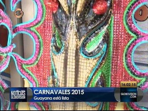 Carrozas y comparsas desfilarán en sectores de Guayana