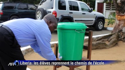 Ebola: rentrée des classes au Liberia