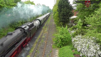 Dampf in Luneburg- Mit 41 096 nach Puttgarden