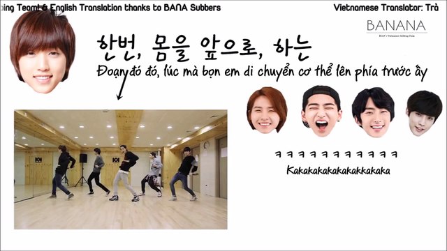 [BANANAST][Vietsub] 140122 B1A4 ShimShimTaPa - Tiếng Động Của Sandeul