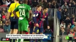 Gritos de Borracho a Cristiano en el Camp Nou