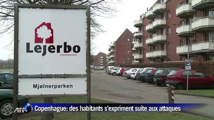 Copenhague: des habitants s'expriment suite aux attaques