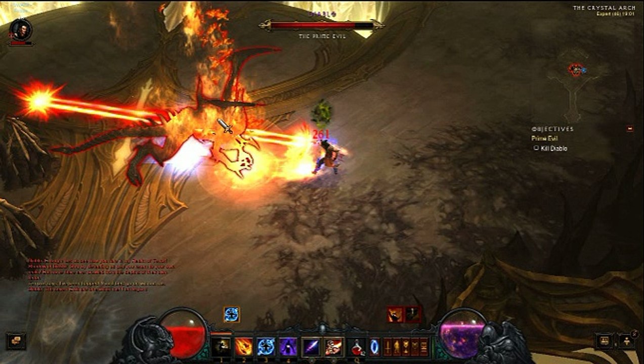 Diablo 3 kicking diablos butt