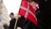 Rassemblement des socialistes devant l'ambassade du Danemark