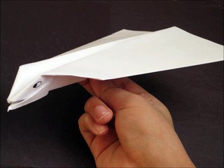 Origami: How To Make Flying Bird (Bird Plane)