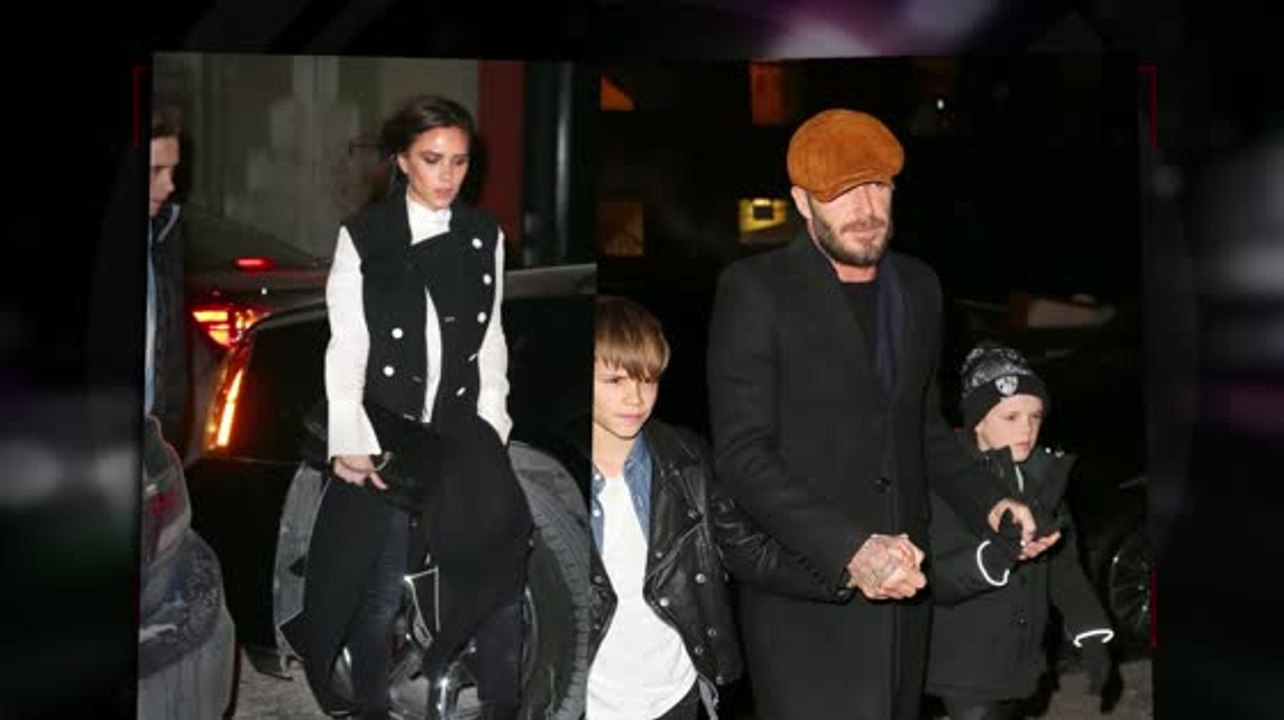 Victoria Beckham und ihre Familie rocken die Modewoche in New York