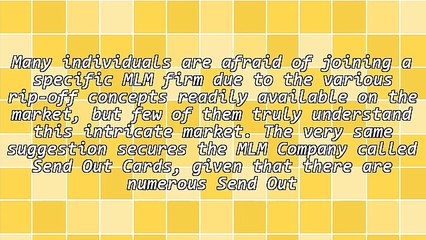 Do Not Pay Attention To The Send Out Cards Scam Theories