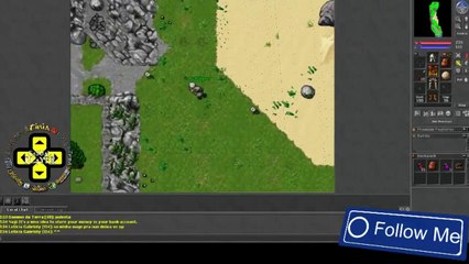 Tibia - Project lvl 1 to 100 - Hunt Rotworms Thais (720p)