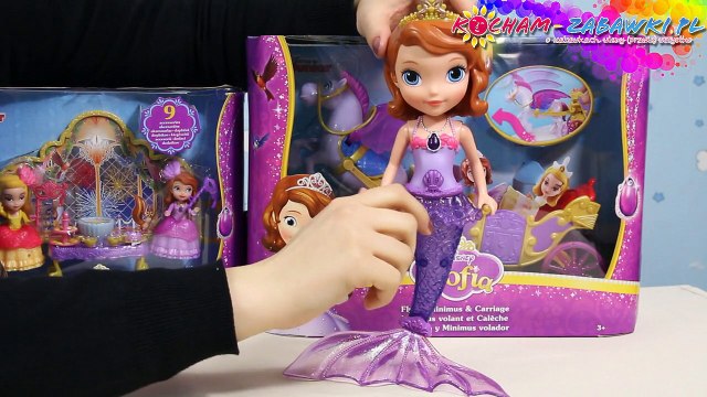 Mermaid Sofia Bath Doll / Syrenka Magiczne Światełka - Sofia The First / Jej Wysokość Zosia - Mattel - CCX10