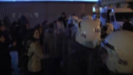 Eskişehir'de Protestocu Gruba Polis Müdahalesi