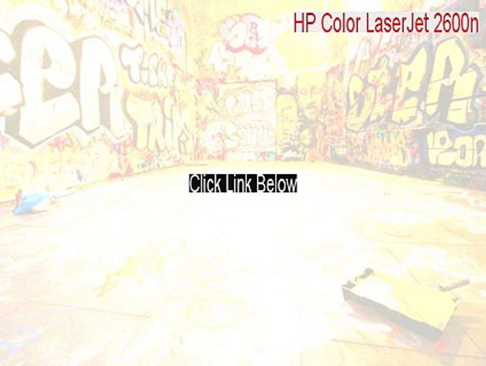 HP Color LaserJet 2600n Serial (hp color laserjet 2600n toner 2015)