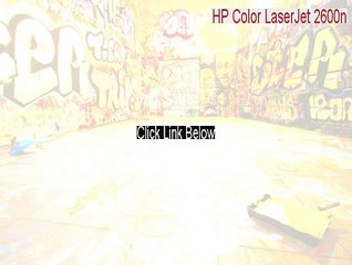 HP Color LaserJet 2600n Serial (hp color laserjet 2600n toner 2015)