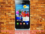 Samsung Galaxy S II Smartphone Quadribande/HSDPA Bluetooth Android i9100G Noir [Import Allemagne]