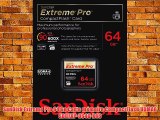 SanDisk Extreme Pro 64 Go Carte m?moire CompactFlash UDMA6 SDCFXP-064G-X46
