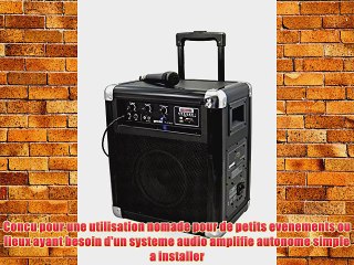 Gemini PLAY2GO Sono Portable Autonome Bluetooth/USB/Carte SD   T?l?commande pour Smartphone