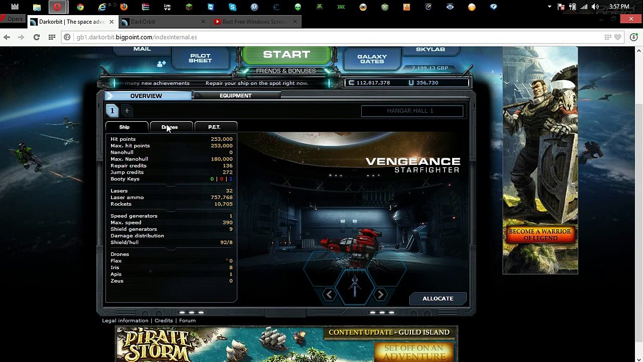 Buy Sell Accounts - Darkorbit Elite Account For Sale 2013