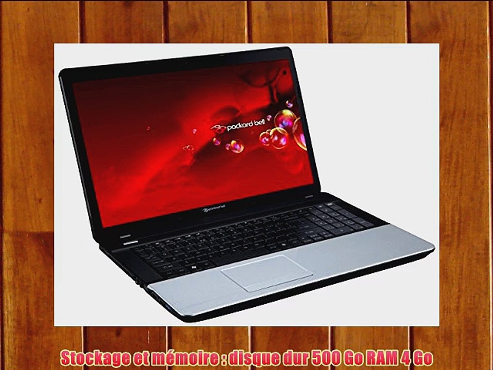 Packard Bell EasyNote LE69KB-23804G50 Ordinateur Portable 173 (4394 cm) AMD Quad Core Processor