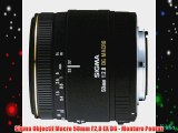 Sigma Objectif Macro 50mm F28 EX DG - Monture Pentax