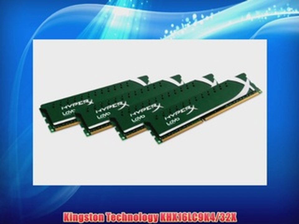 Kingston Technology KHX16LC9K4/32X